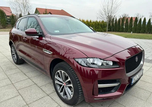 warmińsko-mazurskie Jaguar F-Pace cena 125000 przebieg: 78600, rok produkcji 2016 z Olsztyn